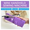Handheld Mini Sewing Machine for Beginners, Portable Sewing Machine with