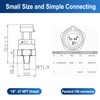 100 PSI Stainless Steel Pressure Sensor/Transducer – 1/8"-27 NPT Thread