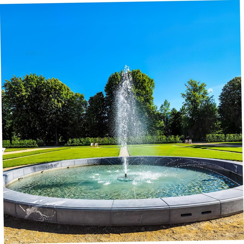 Mipcase Solar Fountain Pump with RGB Lights Solar Feature for