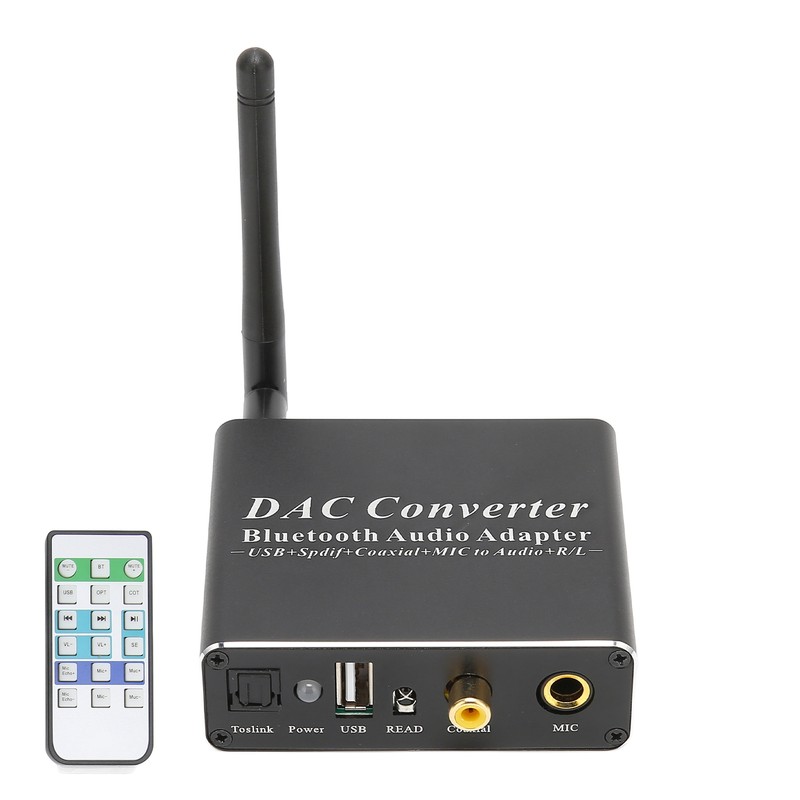DAC Converter Professional Coaxial SPDIF Optical Input RCA 3.5 mm