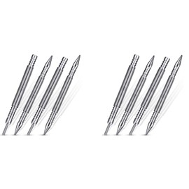 Byttlerom 8X Nail Set And Hinge Pin Tool Dual Nail Punch Hinge Pin Removal Tool Hammerless Spring Punch Set