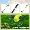 JAGROM 12-inch 20V Cordless String Trimmer with Charger, 2 X