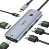 USB C Docking Station HDMI 2【MOKiN 2*HDMI Dual Screen Output