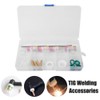 30pcs TIG Welding Kit Gas Len Glass Cup Tungsten Needle