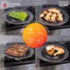 Kitchen + Home Stove Top Smokeless Grill Indoor BBQ, Stainless
