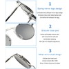 Dollger Round Retro Sunglasses Steampunk Sunglasses Flip Up Sunglasses for