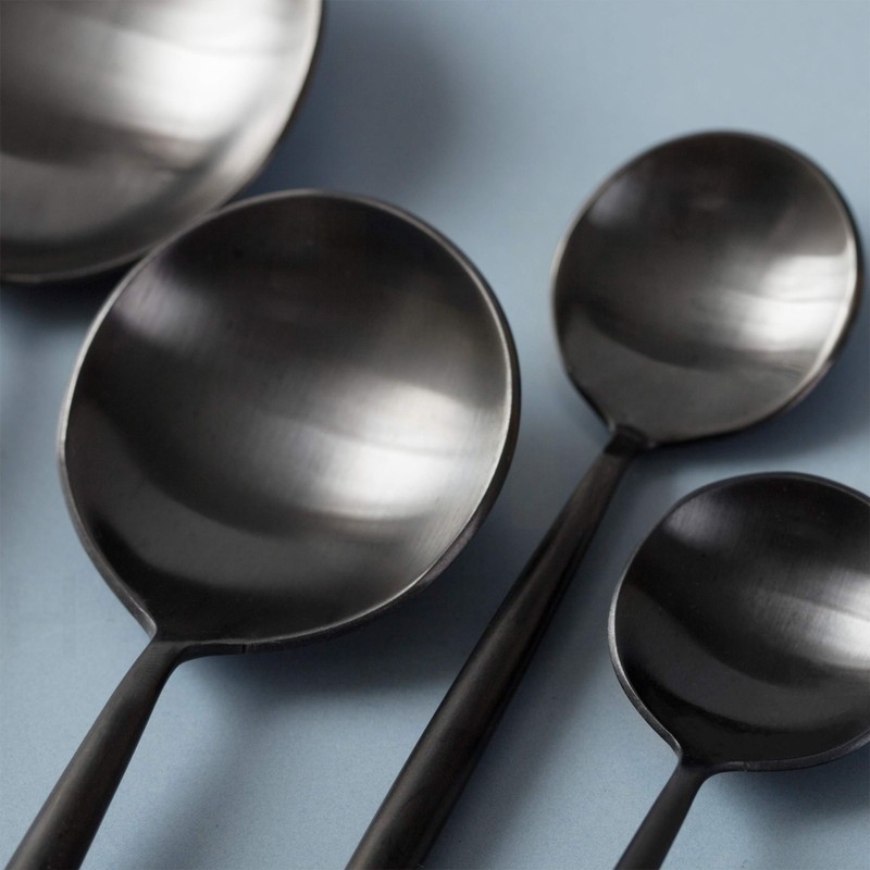 Homelux Theory 18/10 Stainless Steel Silverware Set, 2 Sets of