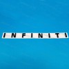 Unbranded Rear Tailgate Letters Emblem For Infini-ti Trunk Lid Badge