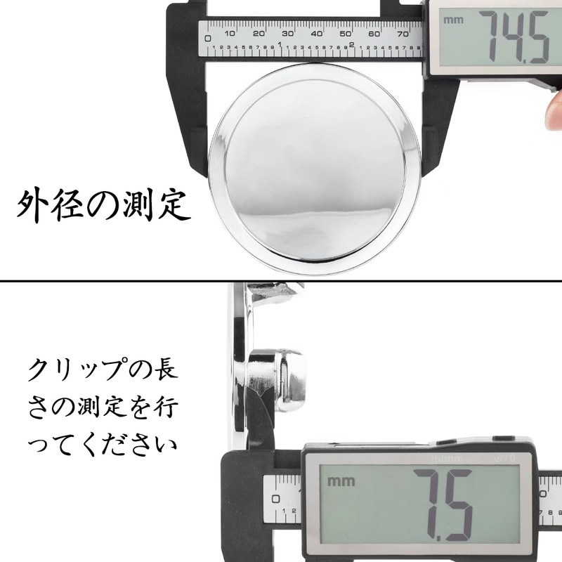 Wheel Center Cap 75mm 70mm 4pcs Silver Wheel Cover Center