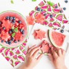 100Pcs Watermelon Party Supplies Watermelon Party Set 7"Sweet Watermelon Plates