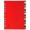 Exacompta - Ref 93E - PP Printed Indices - For