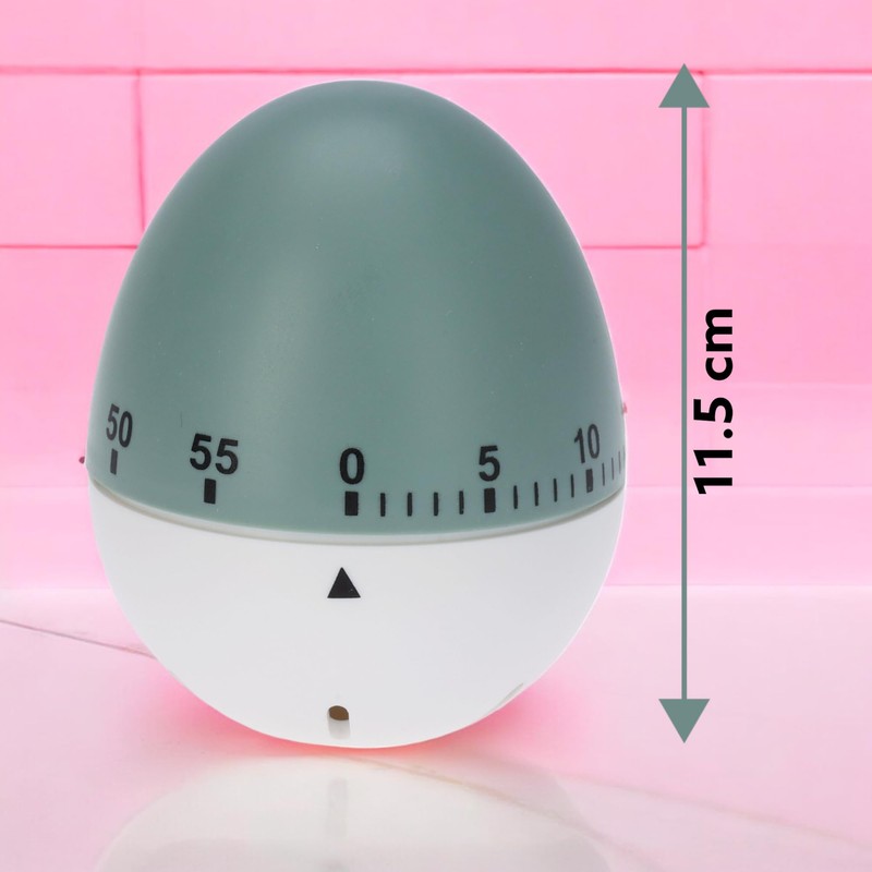 MIJOMA Kitchen Timer | 60-Minute Timer | Versatile Shapes &