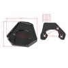 Worldmotop Motorcycle Kickstand Pad Enlarger Extension Side Stand Plate Replacement