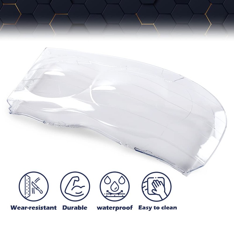 PIT66 Headlight Cover Compatible with 2002 2003 2004 2005 Dodge