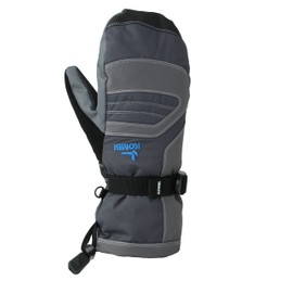 Kombi Kids & Baby Storm Cuff III Cold Weather Mittens, Medium, Gunmetal