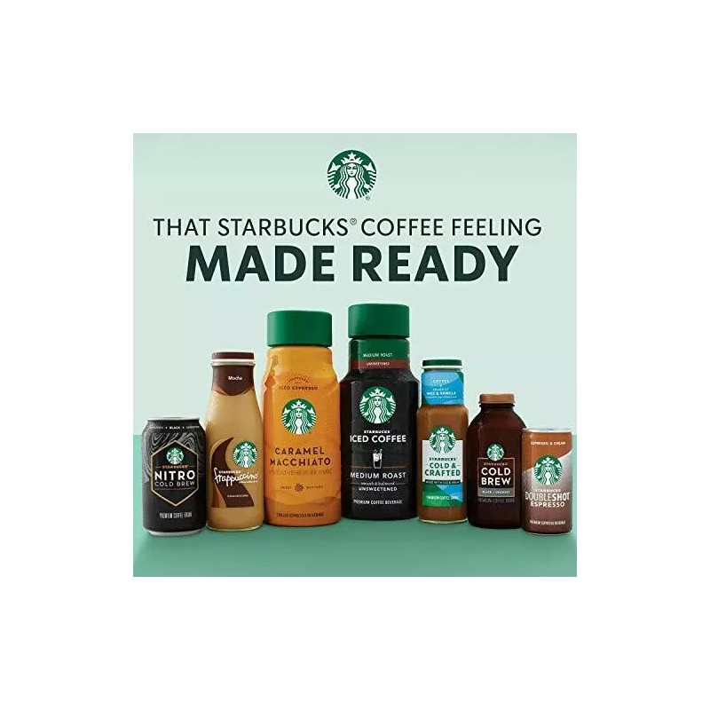 Starbucks Frappuccino Coffee Drink, Caramel, 13.7 fl oz Bottles (12