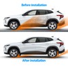 LISIXLIUYI Mud Flaps for 2024 Chevy Trax, Wheel & Tire