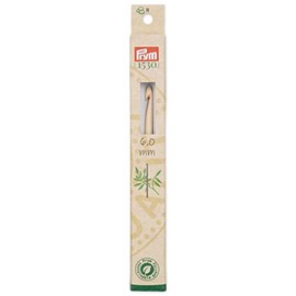 Prym 197612 Wool Crochet Hook Bamboo 15 cm 6.0 mm