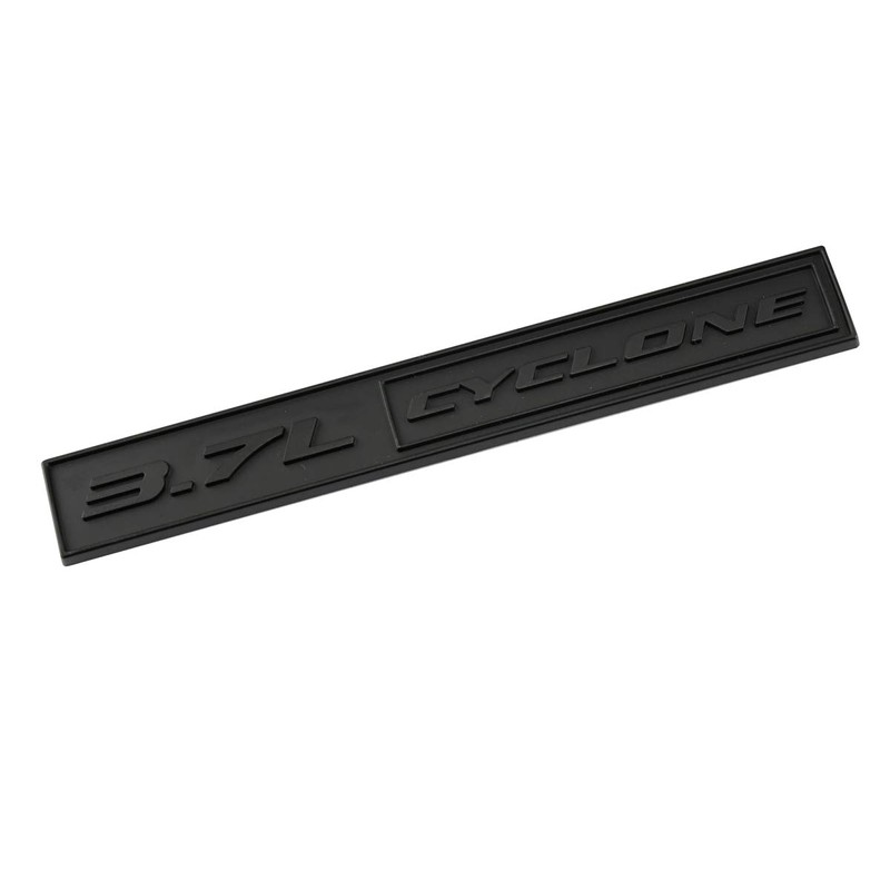 1pcs 3.7L Cyclone Emblem Replacement for 2011-2020 Mustang V6 3.7L