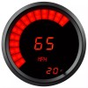 Intellitronix 3 3/8" Universal Speedometer Tachometer Combo Gauge Red LED