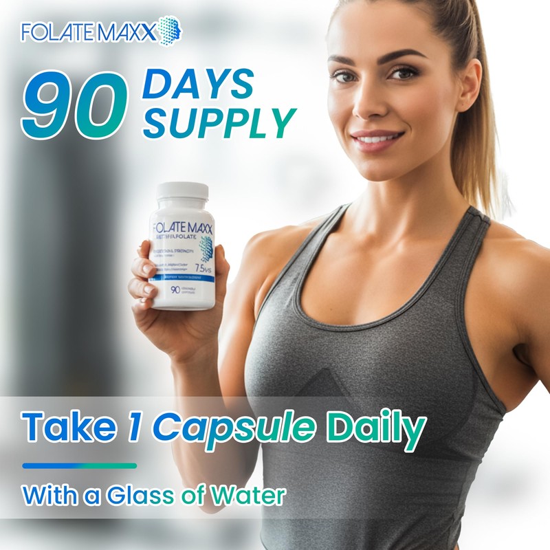 FOLATE MAXX L Methylfolate 7.5mg – Methylfolate Supplement for Women