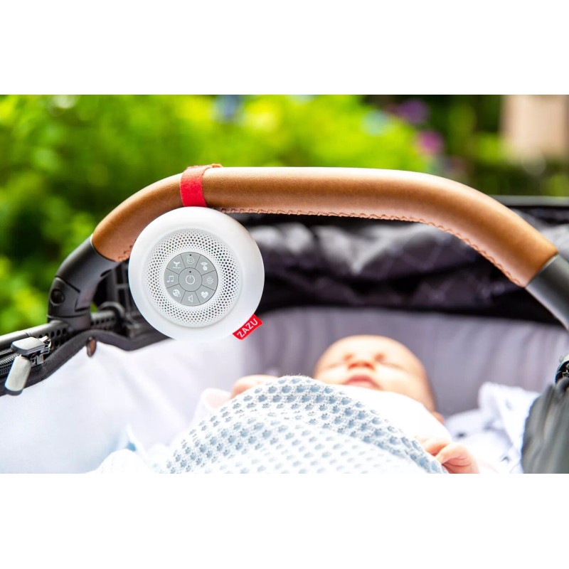 Zazu Portable Baby Soother, 6 Calming Sounds, White Noise Shushing