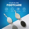 4 in 1 Multi-Function Foot File Pedicure Brush - Complete