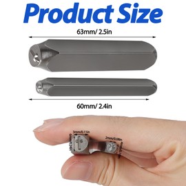 Maxqzin Metal Punch Stamp Metal Stamp Set Metal Stamps Jewelry Stamping Kit Metal Stamping Tools Alloy Steel Craft Stamping Punching Tools for DIY Jewelry Craft Stamping Punching