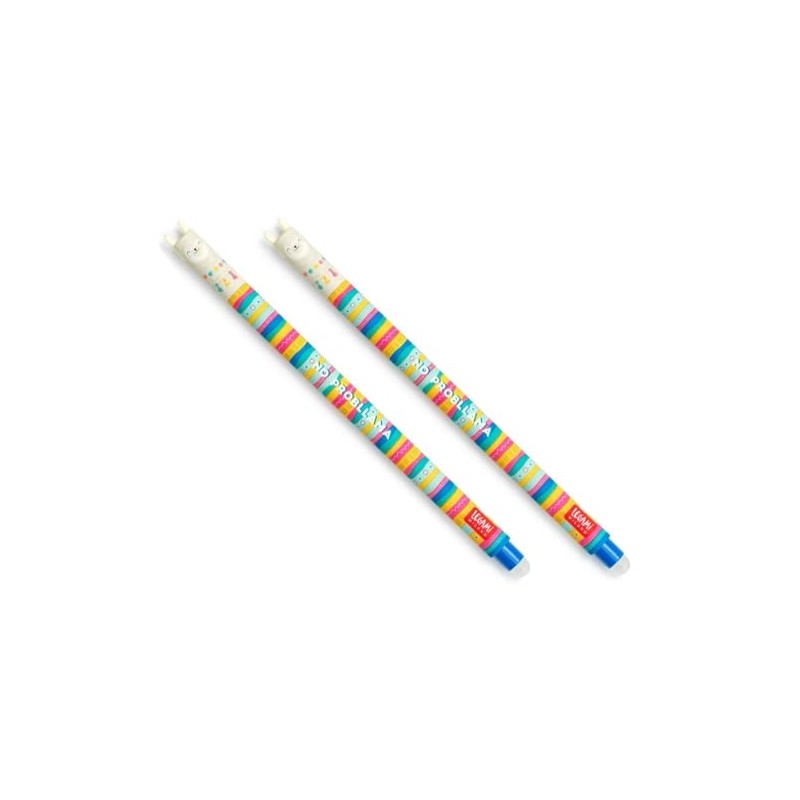 LEGAMI Erasable Gel Pen - Llama, Thermosensitive Ink, 0.7 mm