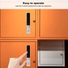 Zinc Alloy Electronic Smart Password Lock Touch Keypad with Flat