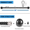 Taeku Tricep Rope, Exercise Cable Machine Attachment Heavy Duty Long