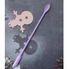 Ruwado 3 Pcs Makeup Spatula Multi Size Silicone Reusable Multi