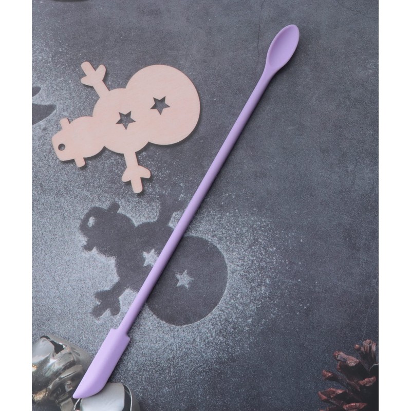 Ruwado 3 Pcs Makeup Spatula Multi Size Silicone Reusable Multi