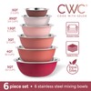 COOK WITH COLOR Stainless Steel Mixing Bowls Set - Nesting