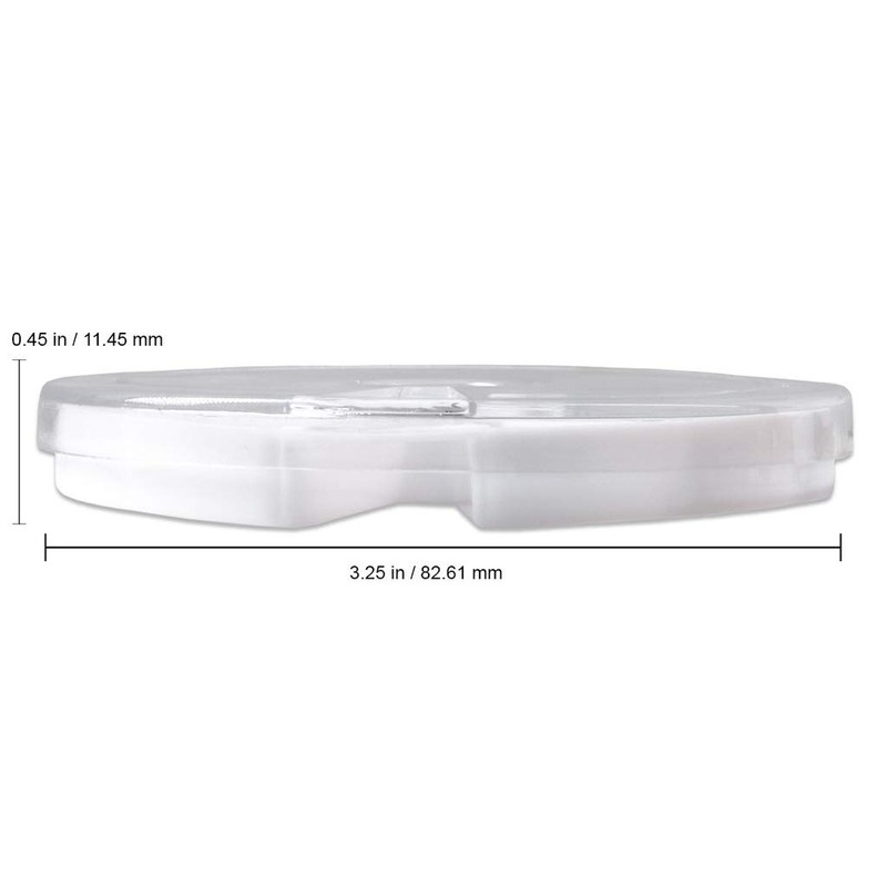 Empty Wheel Case Box for Nail Art Rhinestones Gems