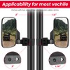 UTV Side Mirrors, Side By Side Mirrors, for 1.75''-2'' Roll