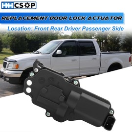 Power Door Lock Actuator Kit Fit for Ford F150 F250 F350 F450 Excursion Expedition Mustang Ranger Lincoln Mercury Mazda, 6L3Z-25218A-42AA, 6L3Z-25218A-43AA, Front Rear Driver Passenger Side, Set of 4