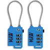 MYH Combination Padlocks – Small Suitcase Locks for Travel, Gym
