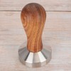 51mm Stainless Steel Wood Handle Coffee Tamper Coffee Powder Pressing