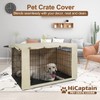 HiCaptain HiCaptain Polyester Dog Crate Cover - Durable Windproof Pet