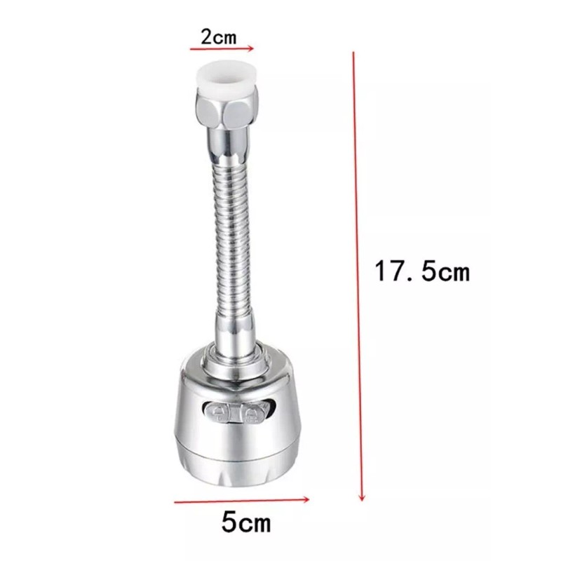 CL Grifo De Cabeza De 360º + Ahorro De Agua