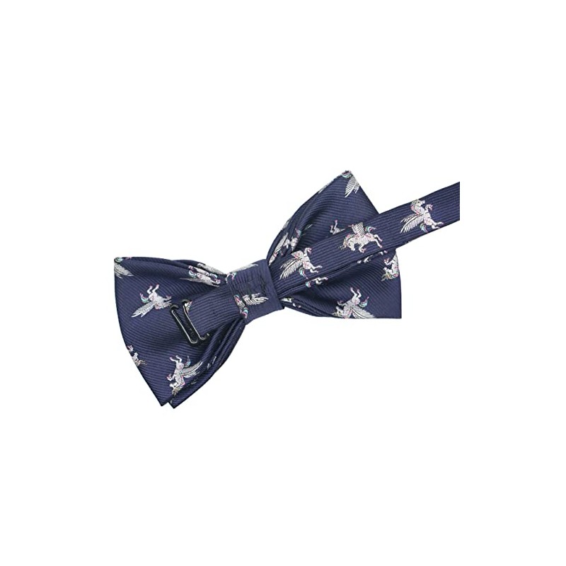 OCIA Boys Dinosaur Sharks Pattern Pre-Tied Bowtie Kids Adjustable Bow