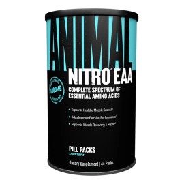 Universal Nutrition Animal Nitro 44 Packs Aminoacidos Bcaa Sabor Sin Sabor
