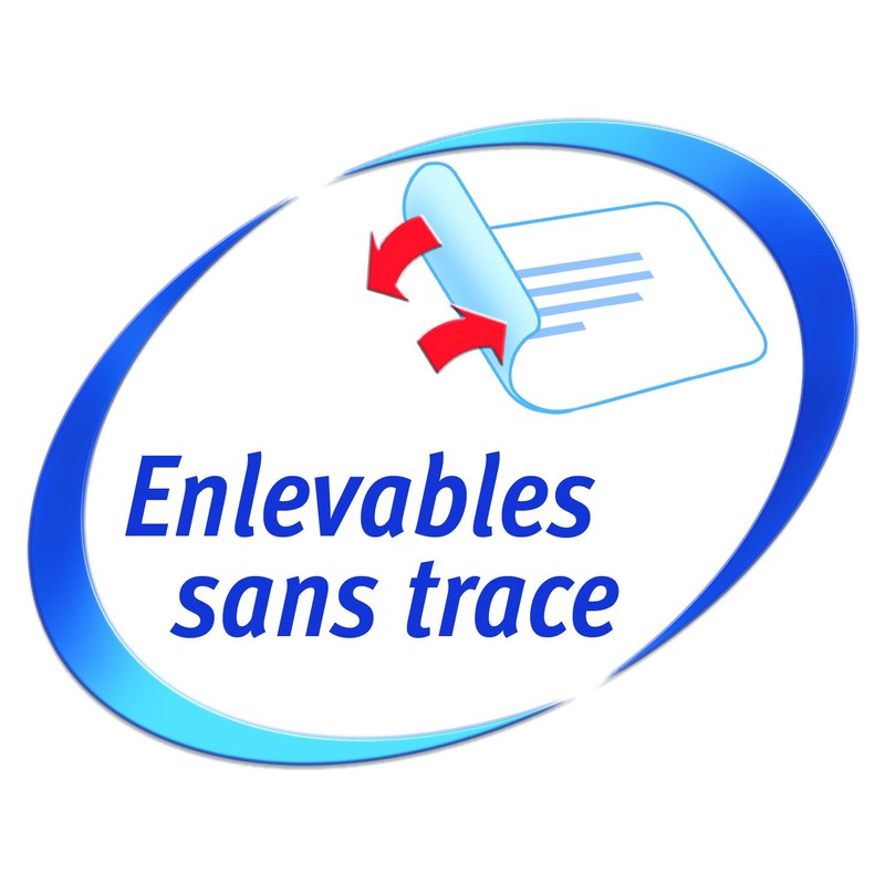 Avery L4743REV-25 Printable, Customisable Removable Labels, 12 Labels per Sheet,