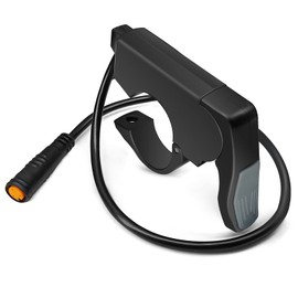 MUSELK E-Bike 300X Thumb Throttle 3PIN Female Waterproof Plug Throttle for 12V-72V BBS01 BBS02 Mid Motor Electric Bike Accelerator