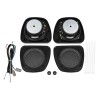 TCMT Lower Fairing Audio Speakers W/Wiring Harness Fit For Harley
