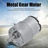 DC 12V Gear Motor Speed Reduction CW CCW Copper Wire