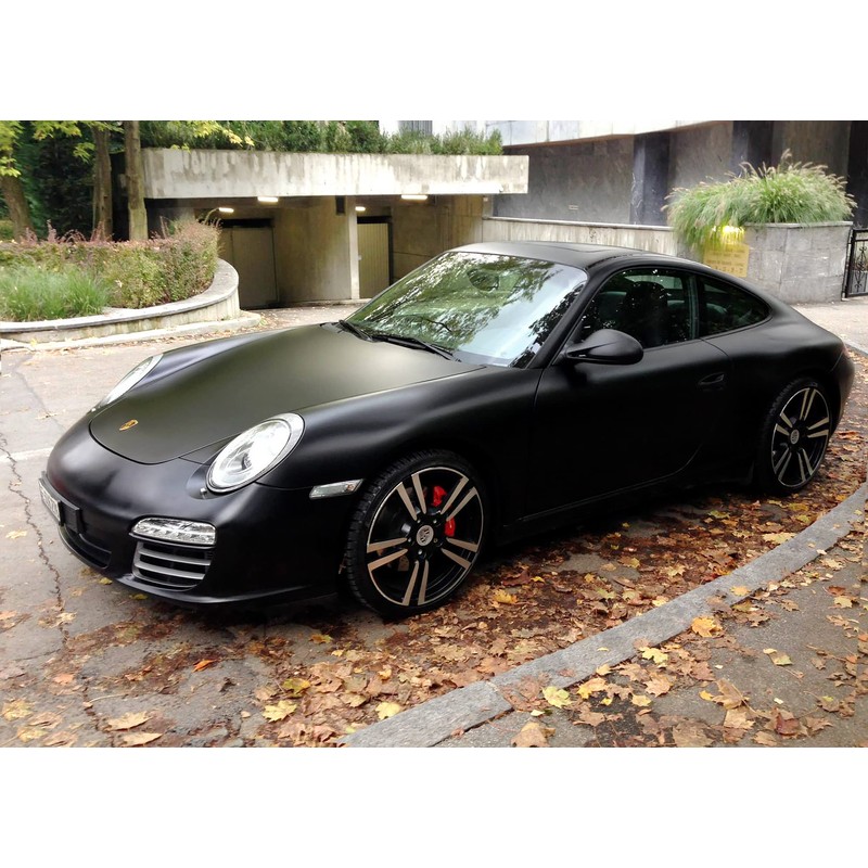 VViViD+ Satin Black Vinyl Detailing Pinstriping Trim Tape 1” x