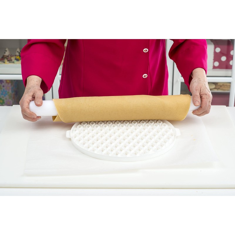 Decora Gitterschneider für Classic Tart, Weiß, Abmessung Ø 30 cm