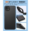Aquos Wish 4 Case, Black, Shockproof, Drop Prevention, Anti-Fingerprint, TPU